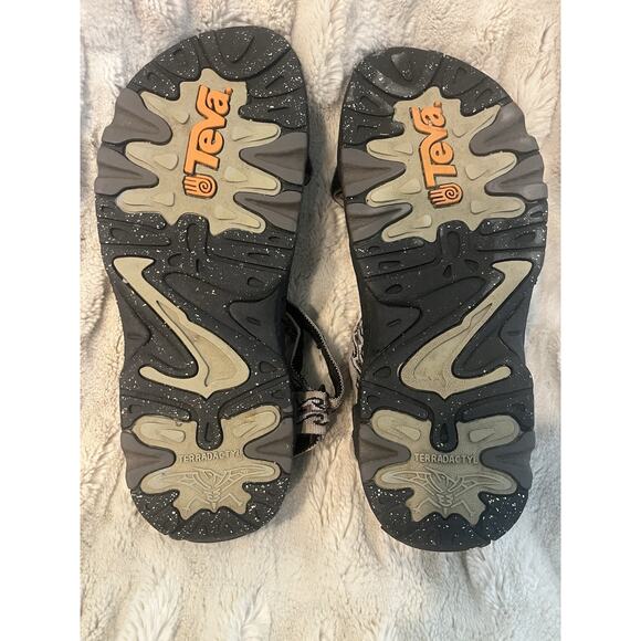 Teva Sandals - Used - Terradactyl Black with Patterned Straps - Size 12 - Picture 3 of 6